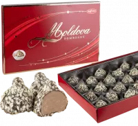 Конфеты - Moldova, с вафельной крошкой, в глазури, Bucuria (1)-Photoroom