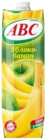 Нектар Яблоко-банан, ABC, 1 л.-Photoroom
