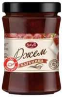 Джем клубника SAVA, 300 гр.-Photoroom