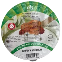 Творог с изюмом, 5%, Яд Мордехай-Photoroom