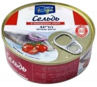 Сельдь в томатном соусе New Riga-Photoroom