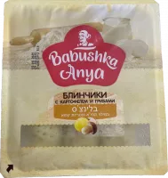 Блинчики с картошкой и грибами