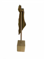 Olive tree mezuzah case Flag of Israel_1