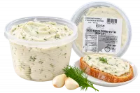 чесноком и укропом