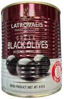 Оливки черные без косточек, LATROVALIS-Photoroom