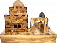 Rachel's Tomb Model, olive wood, handmade, luxurious, specisa_2