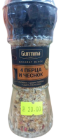 Специи. 4 перца и чеснок. Gurmina-Photoroom