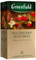 Травяной чай ройбуш с лесными ягодами Greenfield-Photoroom