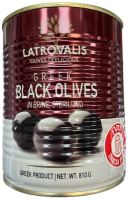 Оливки черные без косточек, LATROVALIS-Photoroom