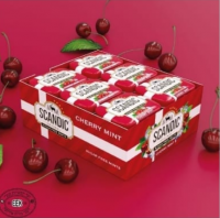 Конфеты со вкусом вишни без сахара SCANDIC