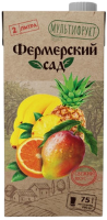Нектар Фермерский сад Мультифрукт 2 литра-Photoroom