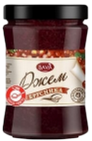 Джем брусника SAVA, 300 гр.-Photoroom