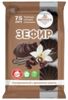 Зефир глазированный с ароматом ванили MERENGA 190 гр.-Photoroom