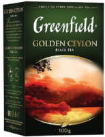 Чай черный Golden Ceylon, листовой, Greenfield-Photoroom