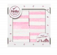 4607037434523 «Пастила «Бело-розовая» ароматизированная» (450 г, по 6 шт., ТЗ НЕВА) (2)