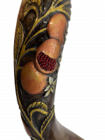 Shofar with wheat ears and pomegranates_5