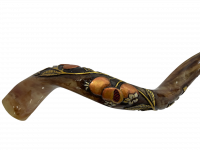 Shofar with wheat ears and pomegranates_2