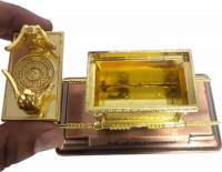 A small Ark of the Covenant made of copper_1