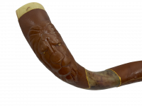 Shofar covered with leather_1